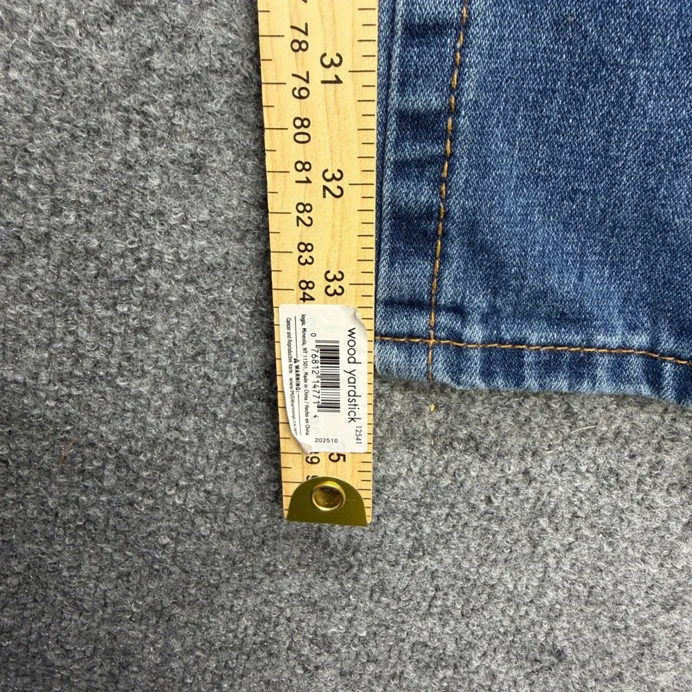 True Religion Ricky Straight Leg Jeans Blue Denim Made in USA Mens 36x33